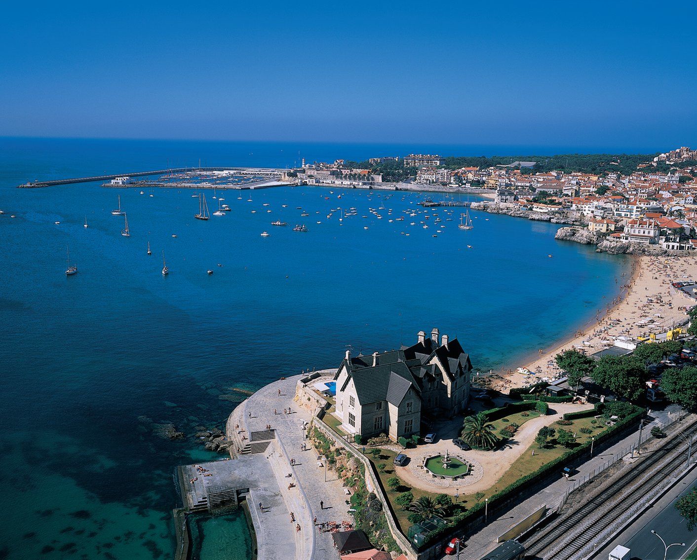 Grande Real Villa Itália Hotel&Spa Cascais Esterno foto The harbour of Portzic
