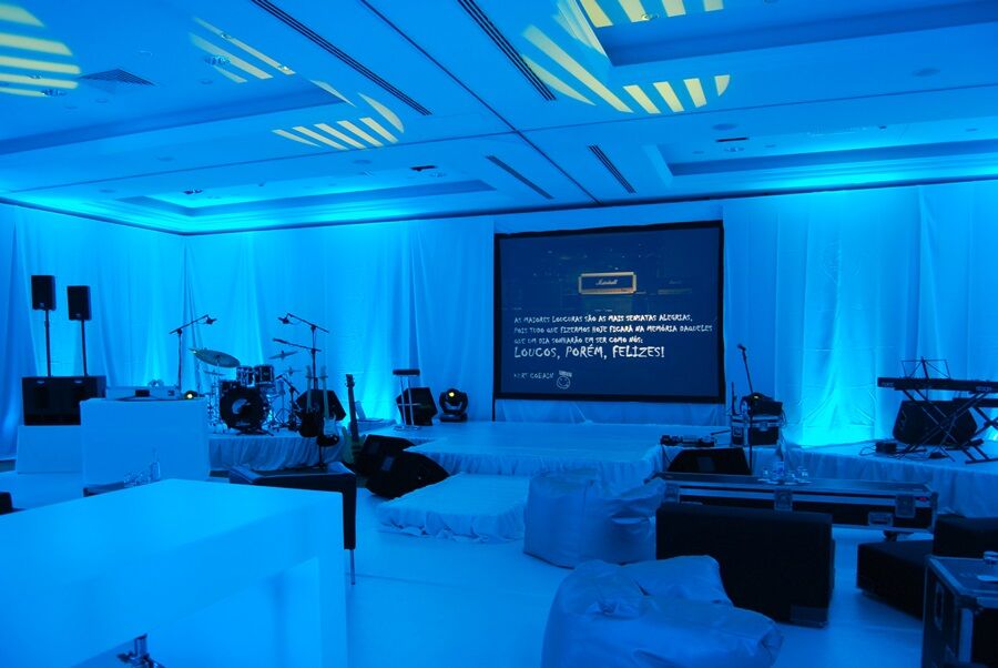 Grande Real Villa Itália Hotel&Spa Cascais Esterno foto A stage with a projection screen